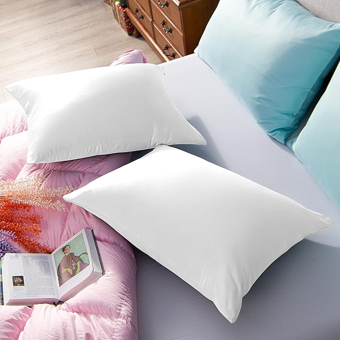 Satin Pillowcase Set - King - 20 x 36 in - 2 Piece
