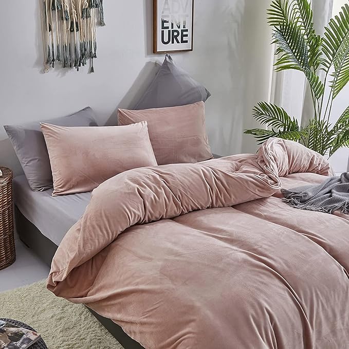 Flannel Comforter Set - King - 3 Piece