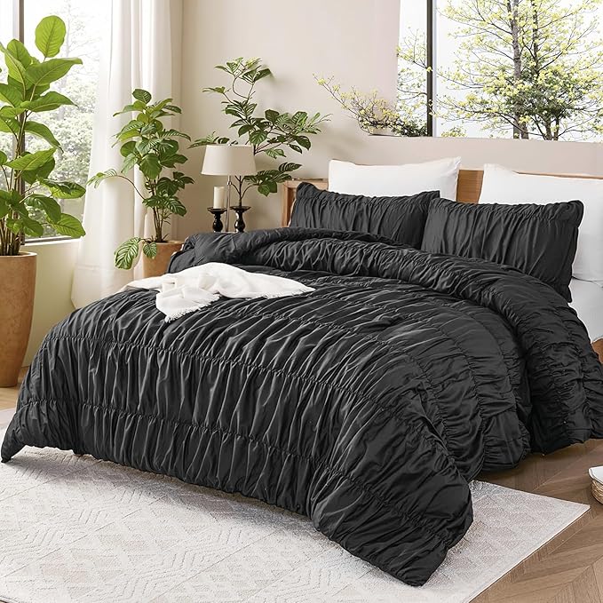 100% Cotton Comforter Set - King - 3 Piece