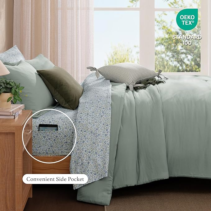 Comforter Set - Queen - 7 Piece