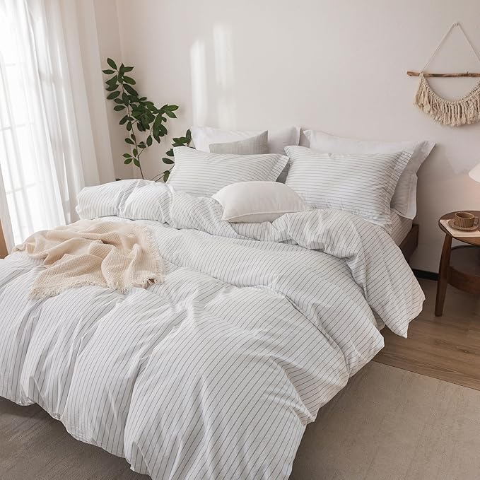Linen Duvet Cover Set - King
