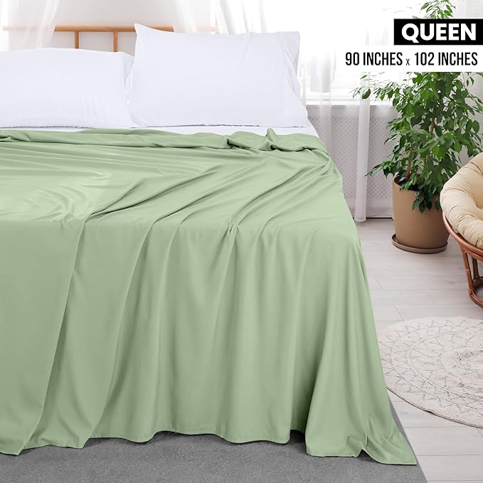 Microfiber Flat Sheet - Queen