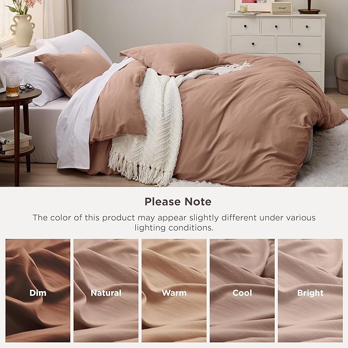 Duvet Cover Set - King - 104 x 90 in - 3 Piece