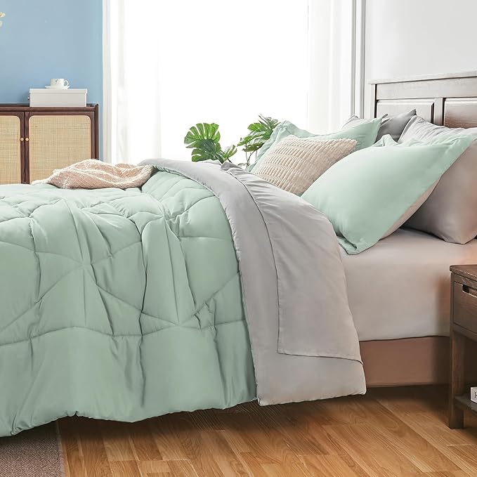 Microfiber Comforter Set - King - 7 Piece