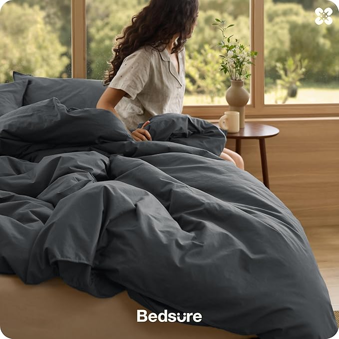100% Cotton Duvet Cover Set - Queen