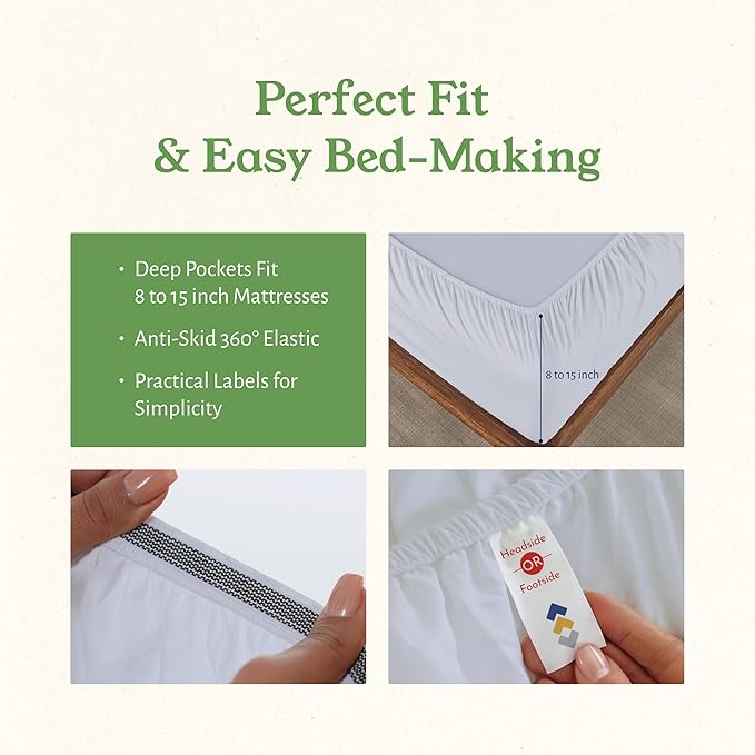 Bed Sheet Set - Full - 4 Piece