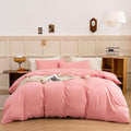 Linen Duvet Cover Set - Queen - 3 Piece