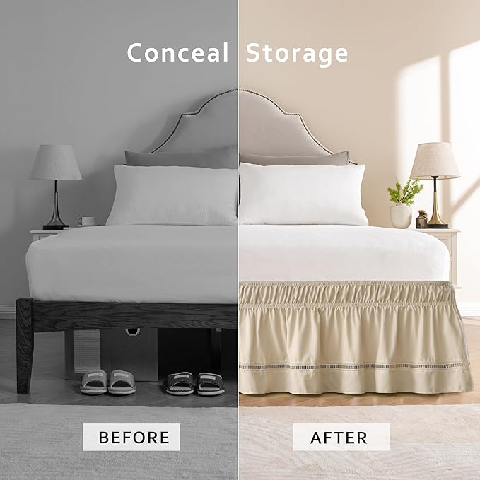 Bed Skirt - King - 12.5 in Drop