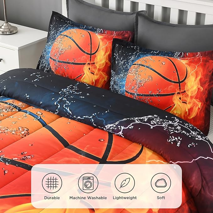 Microfiber Comforter Set - Full - 79 x 90 in - 3 Piece