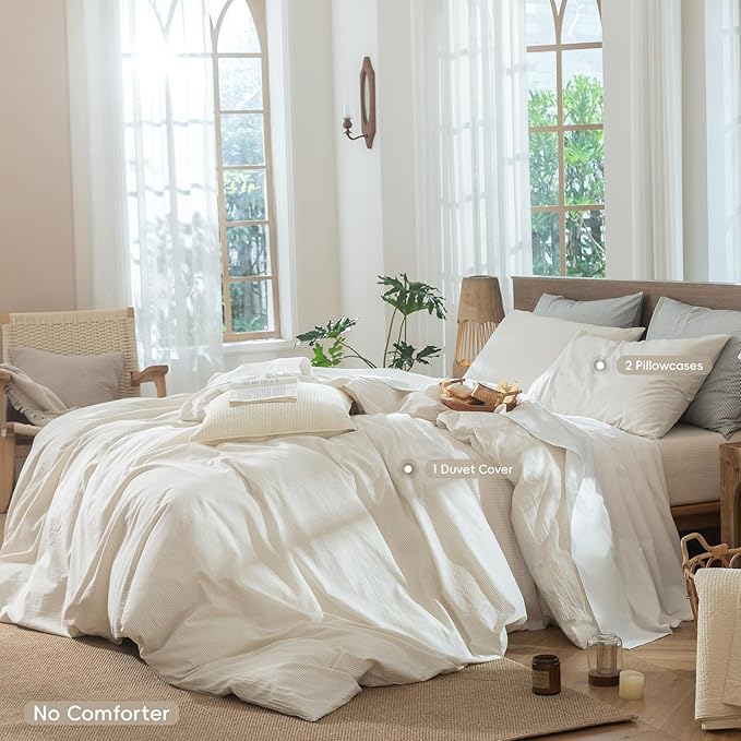 Linen Duvet Cover Set - King