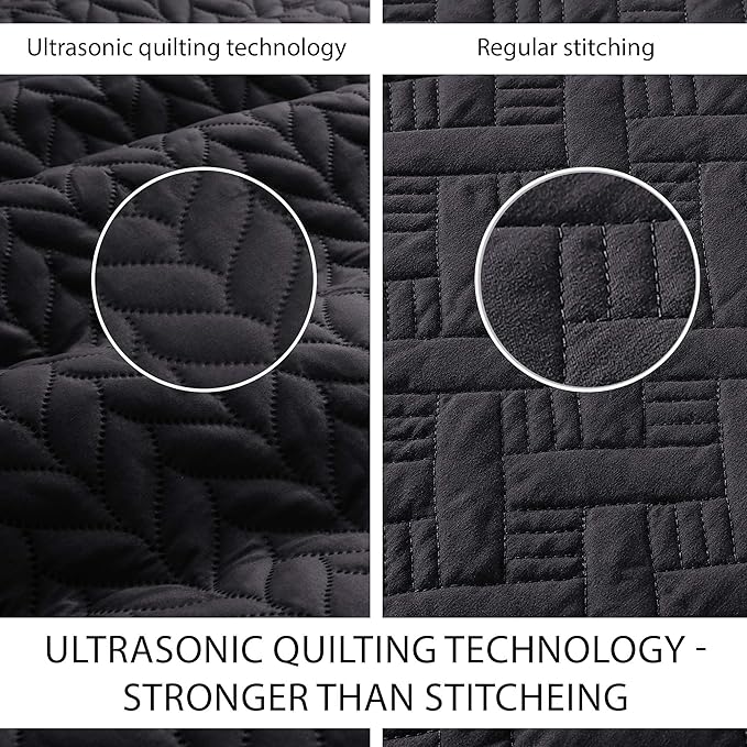 Microfiber Quilt Set - King - 8 Pack