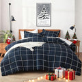 Microfiber Comforter Set - Queen - 90 x 90 in - 3 Piece