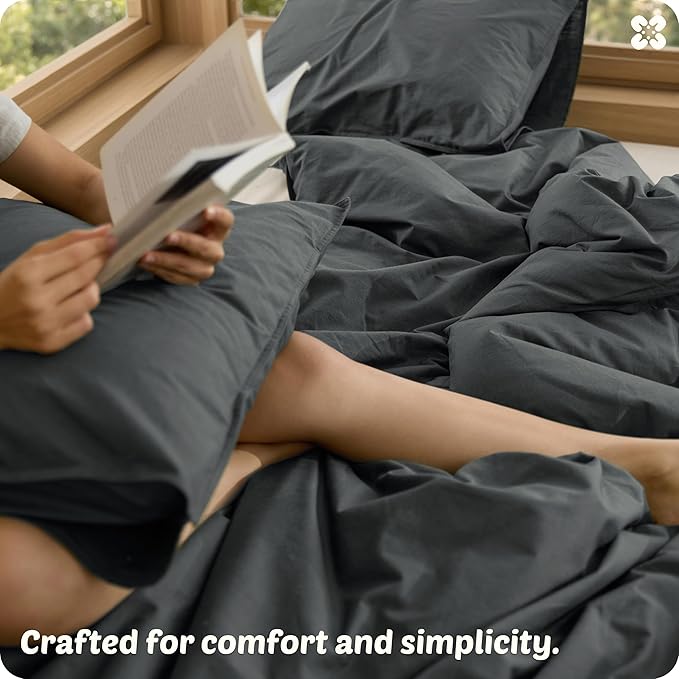 100% Cotton Duvet Cover Set - Queen