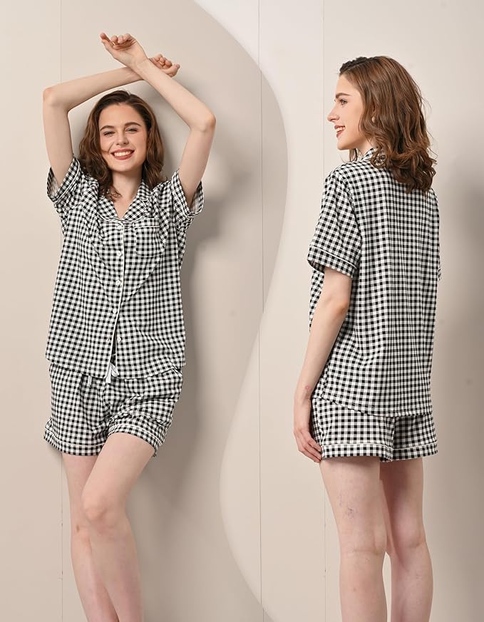 Women's 100% Cotton Pajama Set - 2 Piece