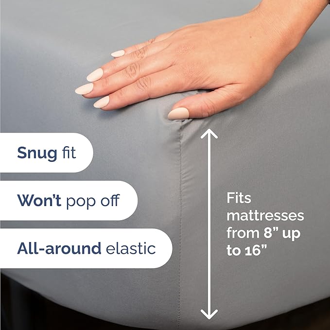 Cooling Bed Sheet Set - Twin - 3 Piece