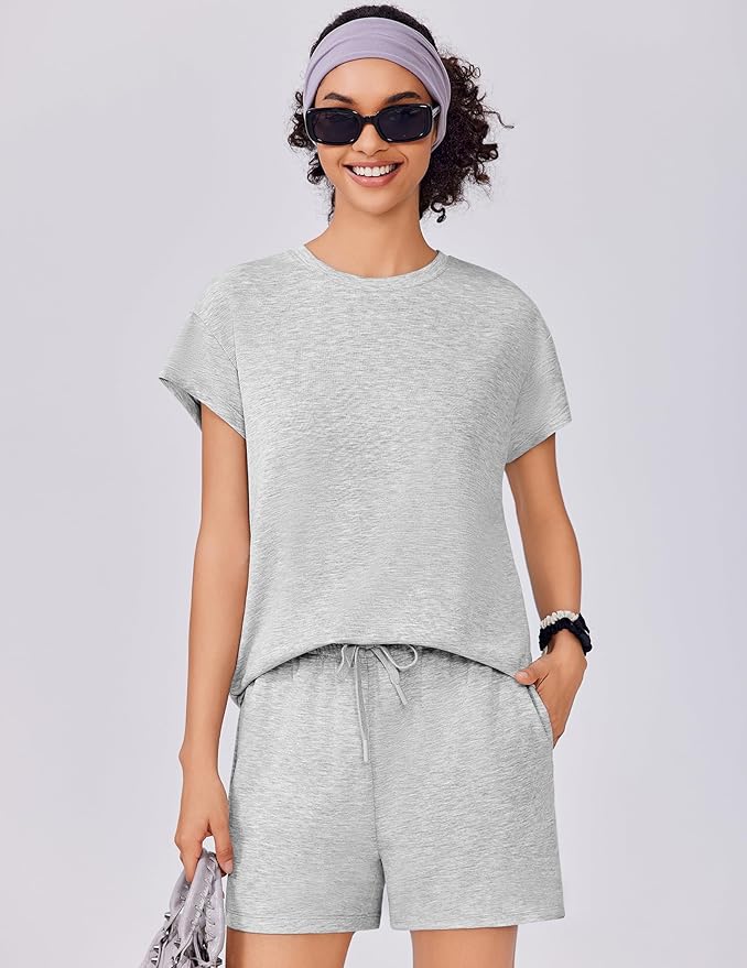 Women's Loungewear Set - Shorts - 2 Piece