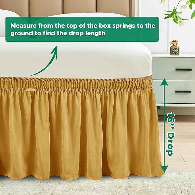 Bed Skirt - King - 16 in Drop