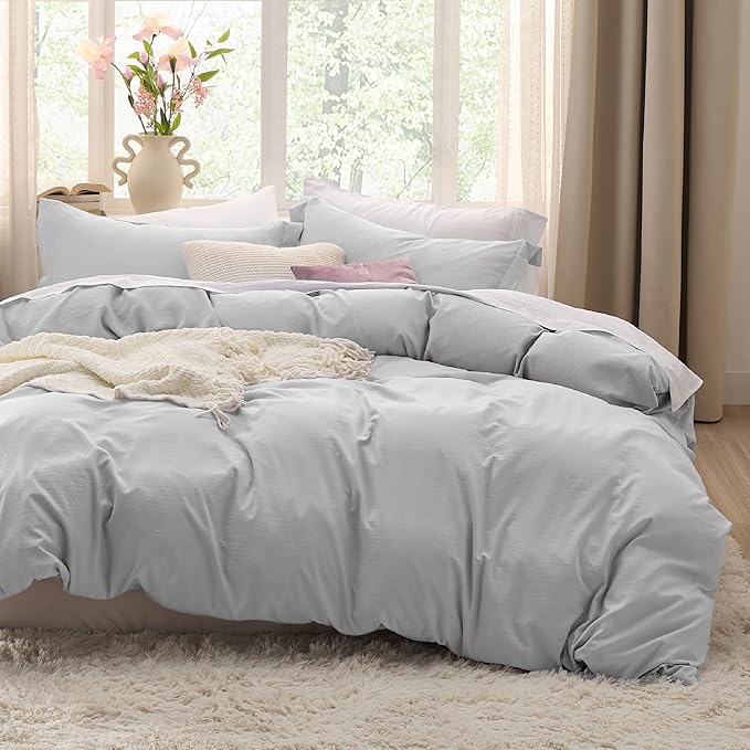 Duvet Cover Set - Full - 80 x 90 in - 3 Piece