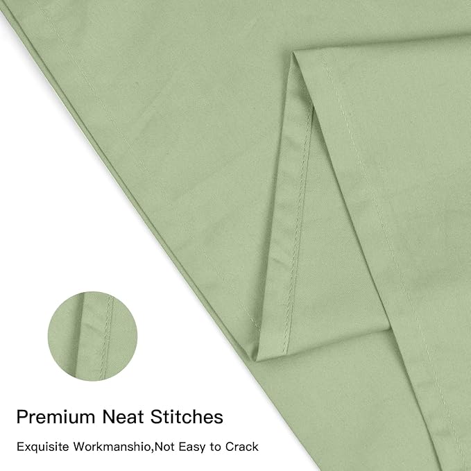 100% Cotton Pillowcase Set - Queen - 20 x 30 in - 2 Piece