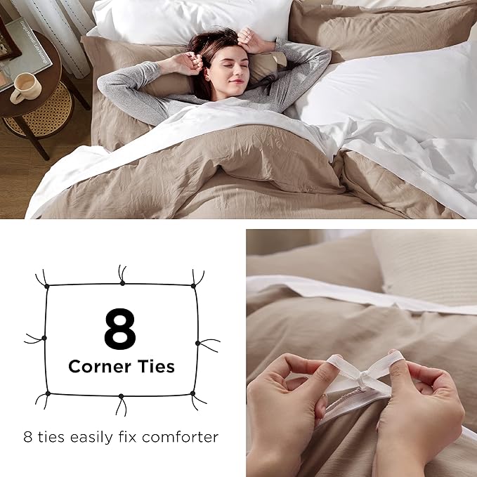 Duvet Cover Set - King - 104 x 90 in - 3 Piece