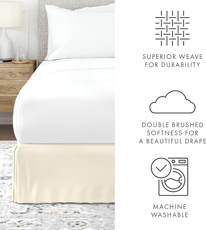 Linen Bed Skirt - King