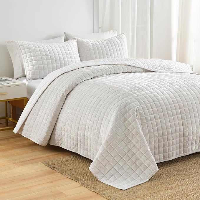Velvet Quilt Set - Queen