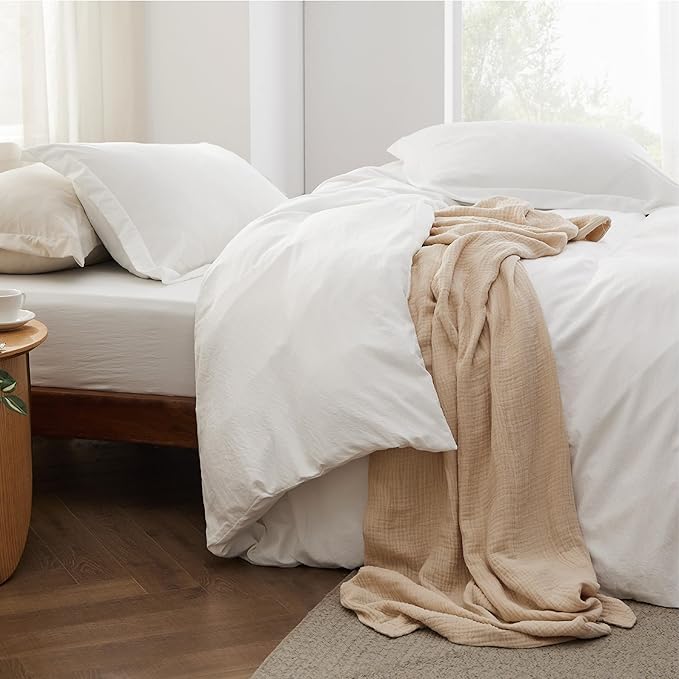 Duvet Cover Set - Full - 80 x 90 in - 4 Piece