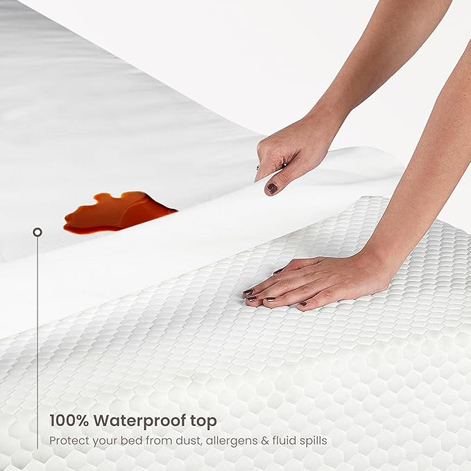 Jersey Waterproof Mattress Protector - Twin XL - 17 in Deep Pocket