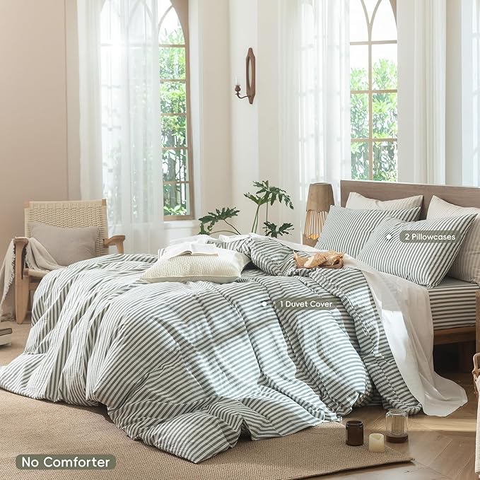 Linen Duvet Cover Set - King