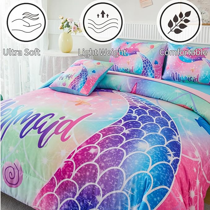 Comforter Set - Queen - 6 Piece
