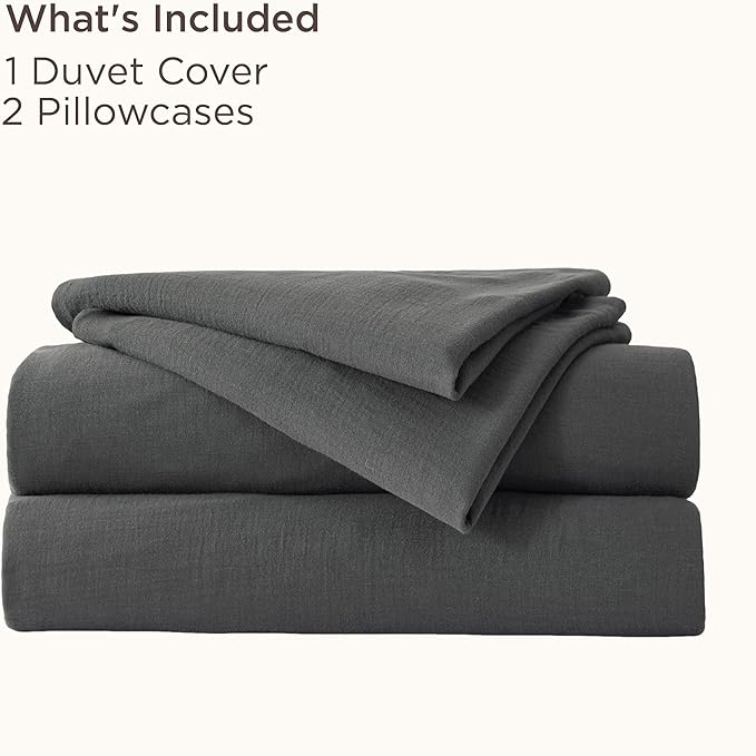 Bamboo Cooling Duvet Cover Set - Queen - 3 Piece
