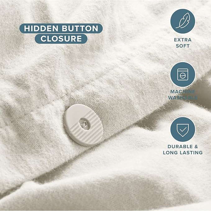 100% Cotton Duvet Cover Set - King