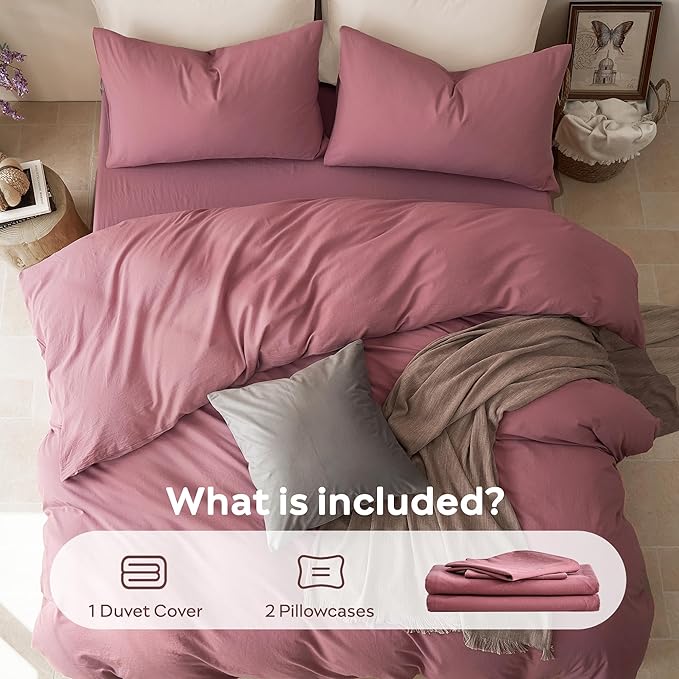 Linen Duvet Cover Set - Full