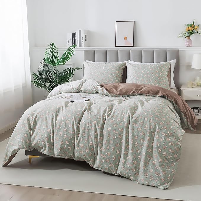 100% Cotton Duvet Cover Set - Queen