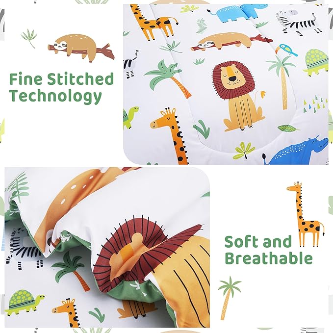 Microfiber Comforter Set - Twin - 6 Piece