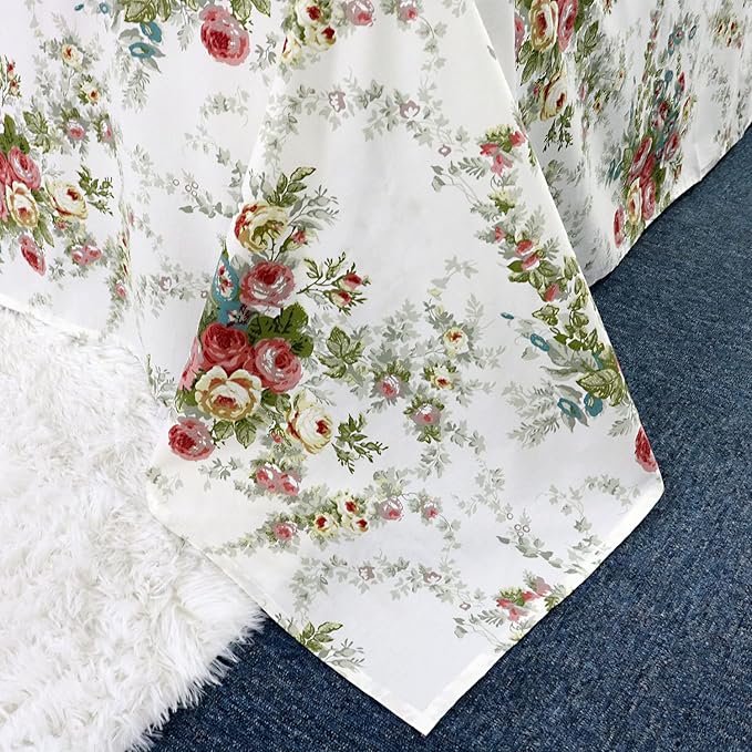 100% Cotton Bed Sheet Set - Queen - 4 Piece