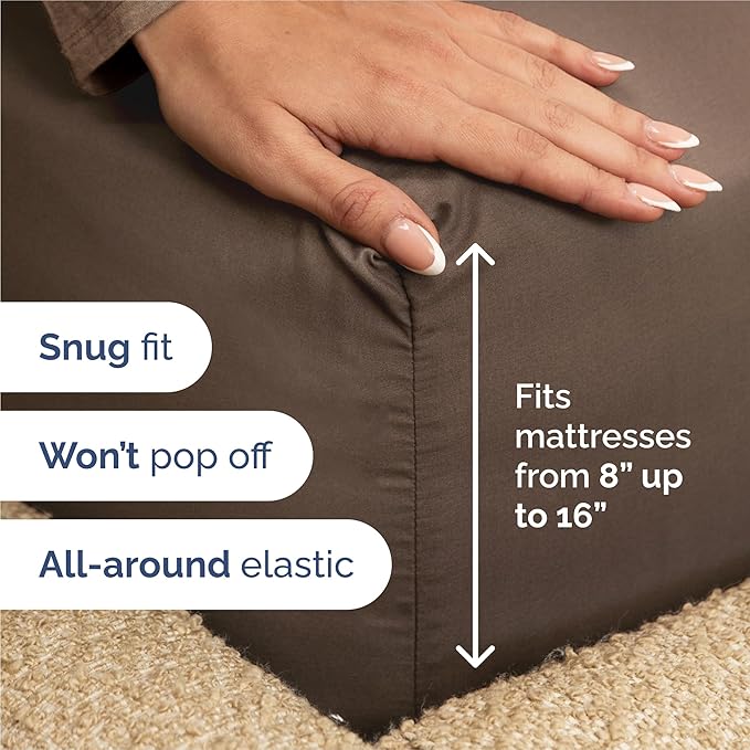 Cooling Bed Sheet Set - Split King - 5 Piece