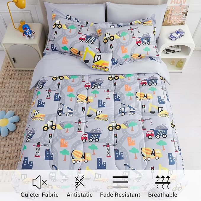 Microfiber Comforter Set - Full - 8 Piece