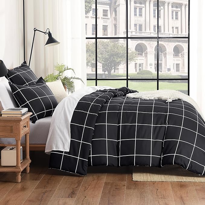 Microfiber Comforter Set - Queen - 90 x 90 in - 3 Piece