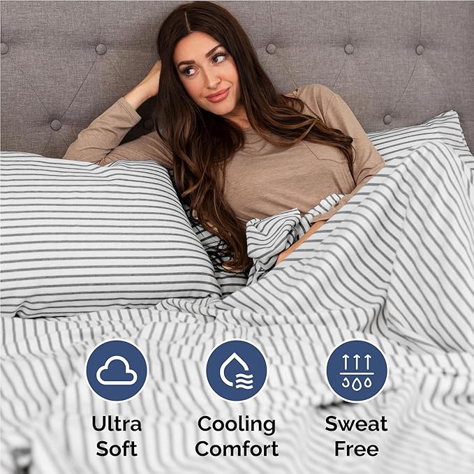 Cooling Bed Sheet Set - Full - 4 Piece