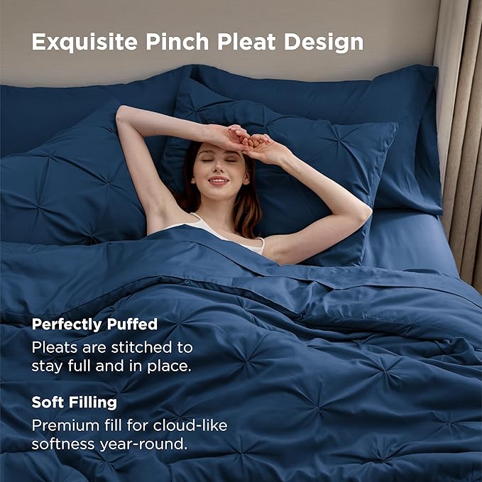 Comforter Set - King - 7 Piece