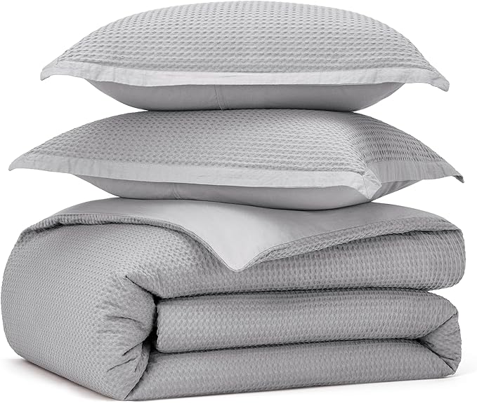 100% Cotton Duvet Cover Set - California King - 3 Piece