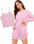 Shorts Pajama Set - Long Sleeve - 3 Piece