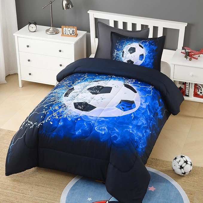 Microfiber Comforter Set - Twin - 66 x 90 in - 2 Piece