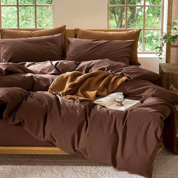 Linen Duvet Cover Set - Queen