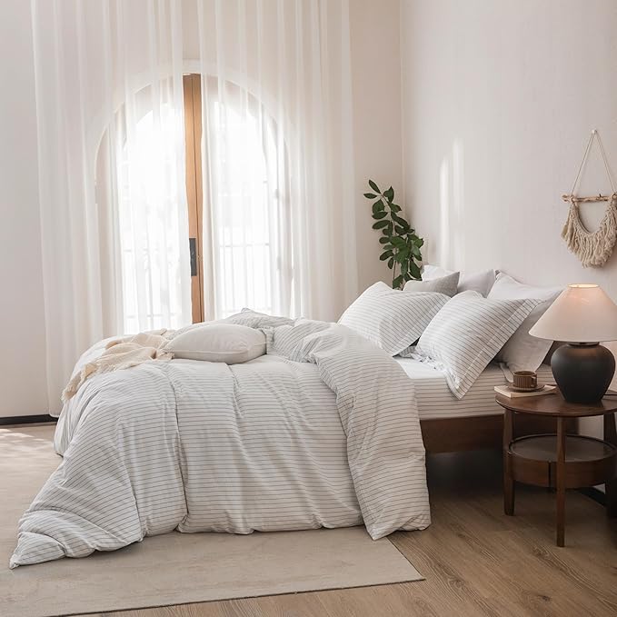 Linen Duvet Cover Set - Queen