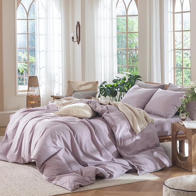Linen Duvet Cover Set - King