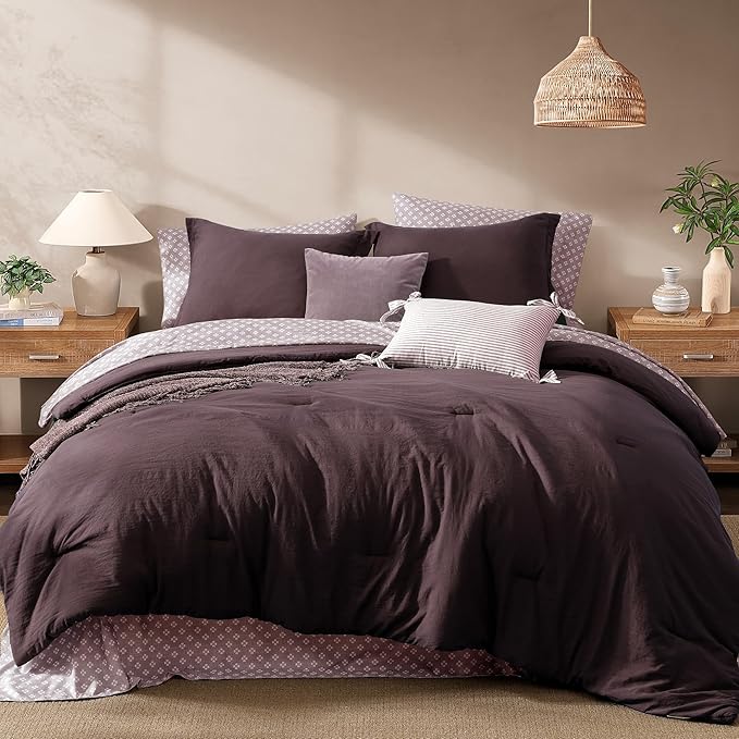 Comforter Set - Queen - 7 Piece