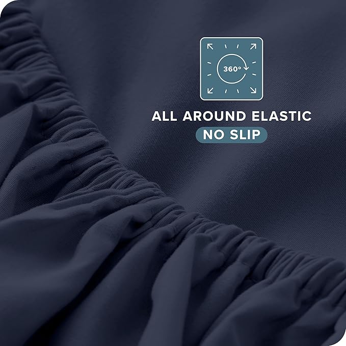 Microfiber Bed Sheet Set - Split King - 5 Piece