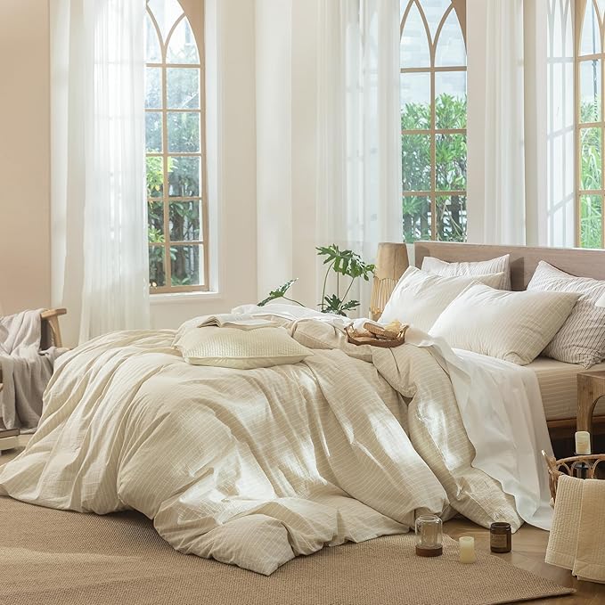 Linen Duvet Cover Set - Full